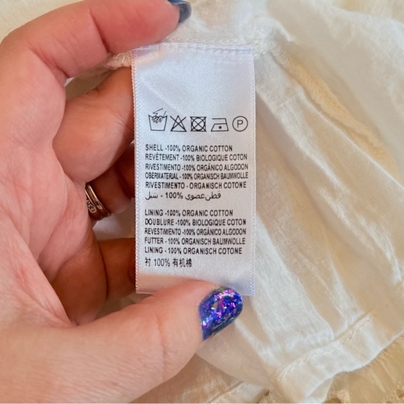 Cleobella Karina eyelet tiered ruffle romantic maxi dress - Picture 9 of 11